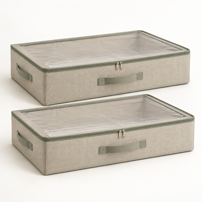 Mirevado Clear-Top Under-Bed Storage Cases Set of 2 product view