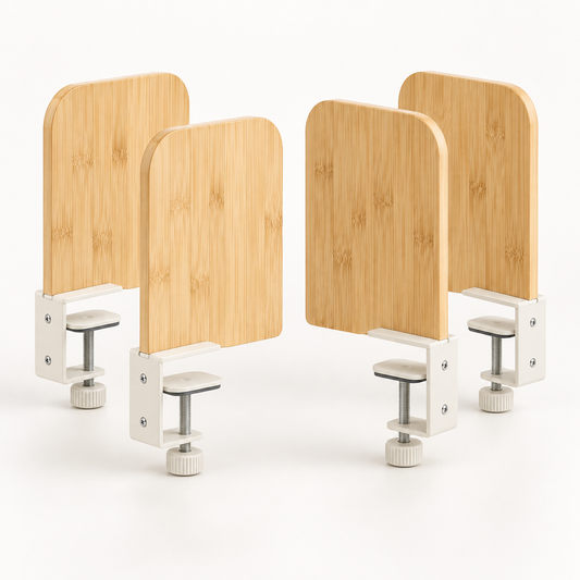 Mirevado Adjustable Bamboo Closet Dividers Set of 4 product view